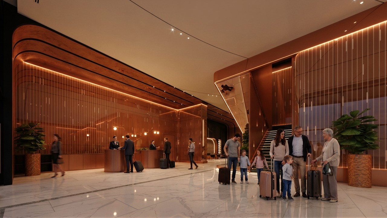 G’Vinton — Arrival lobby